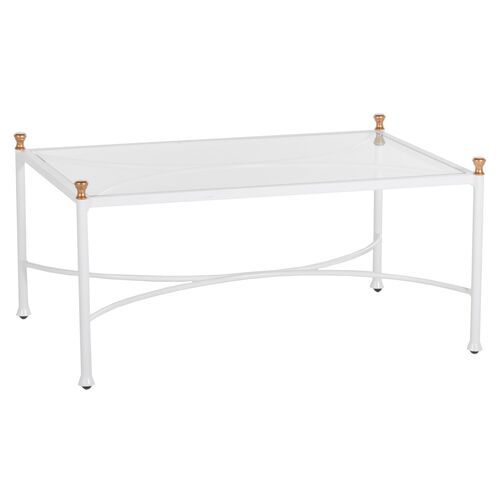 White outdoor table  | One Kings Lane