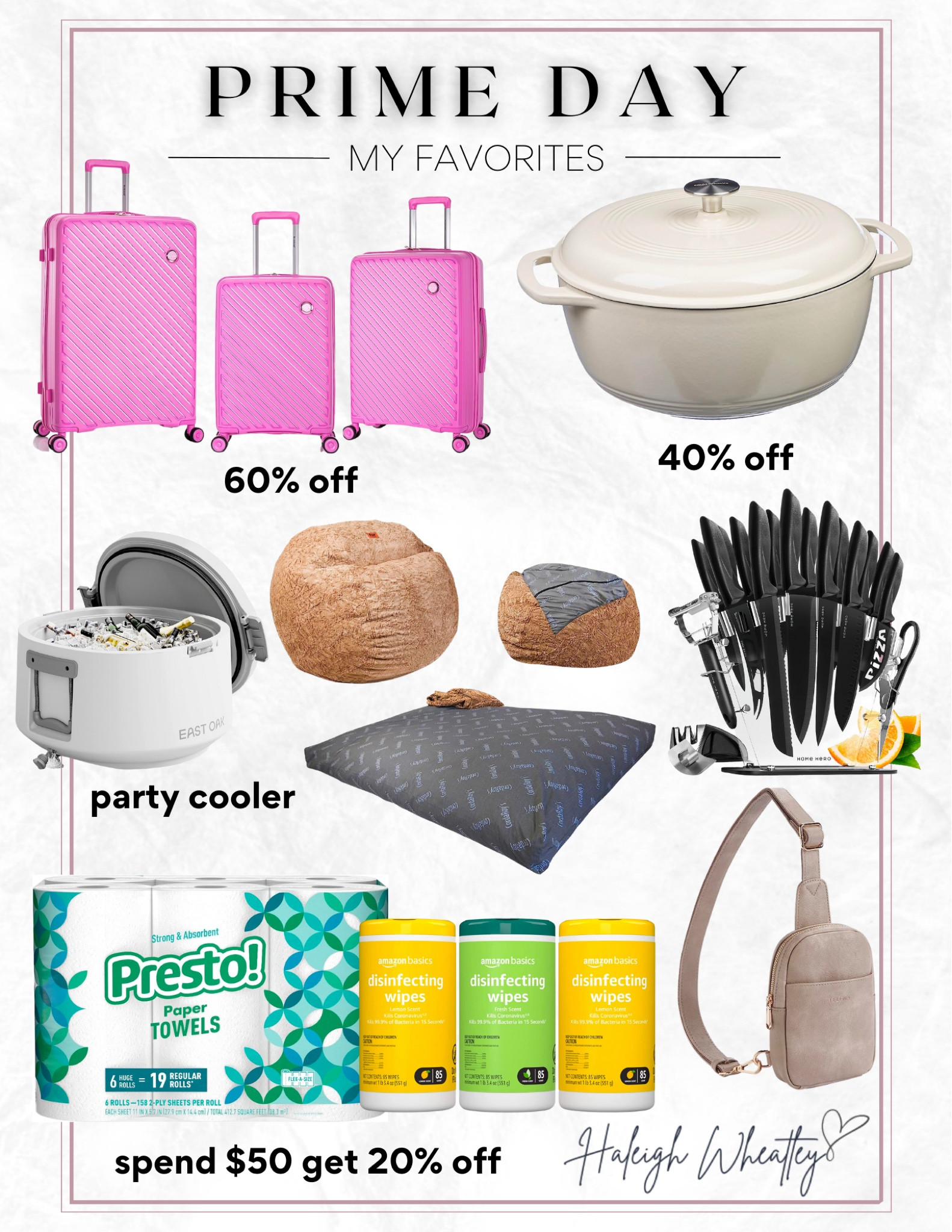 My Amazon Prime Day Favorite Finds 🤍

#luggage #vacation #packing #kitchen #livingroom #hosting #party #essentials #cleaning #crossbody #beissportsling #amazonfinds

#LTKtravel #LTKxPrimeDay #LTKhome