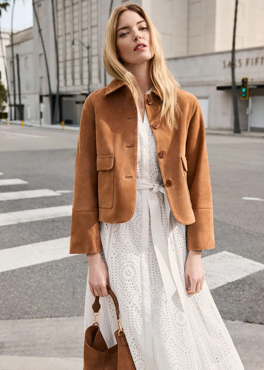Indira Suede Jacket | Phase Eight UK | | Phase Eight