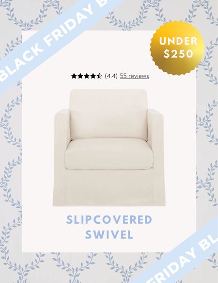Found the perfect AFFORDABLE slipcovered swivel chair that’s under $250 and has excellent reviews!! 🙌🏻

Also linked the matching bench seat slipcovered sofa that’s under $500 🤯 And a new modular sectional that’s under $900! 🙌🏻

#LTKCyberWeek #LTKfamily #LTKhome