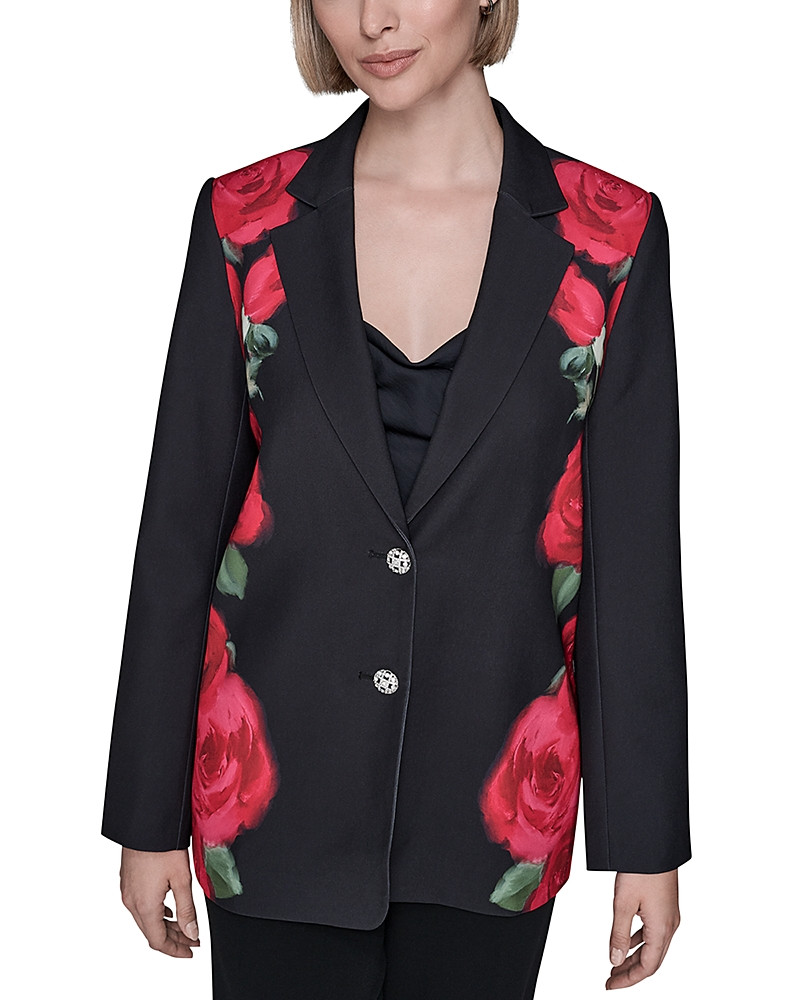 Karl Lagerfeld Paris Rose Blazer | Bloomingdale's (US)