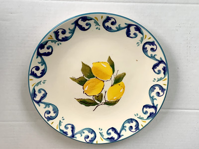 PAPART SERAMIK  --  LEMONS  --  DINNER PLATES   (3) | eBay | eBay US
