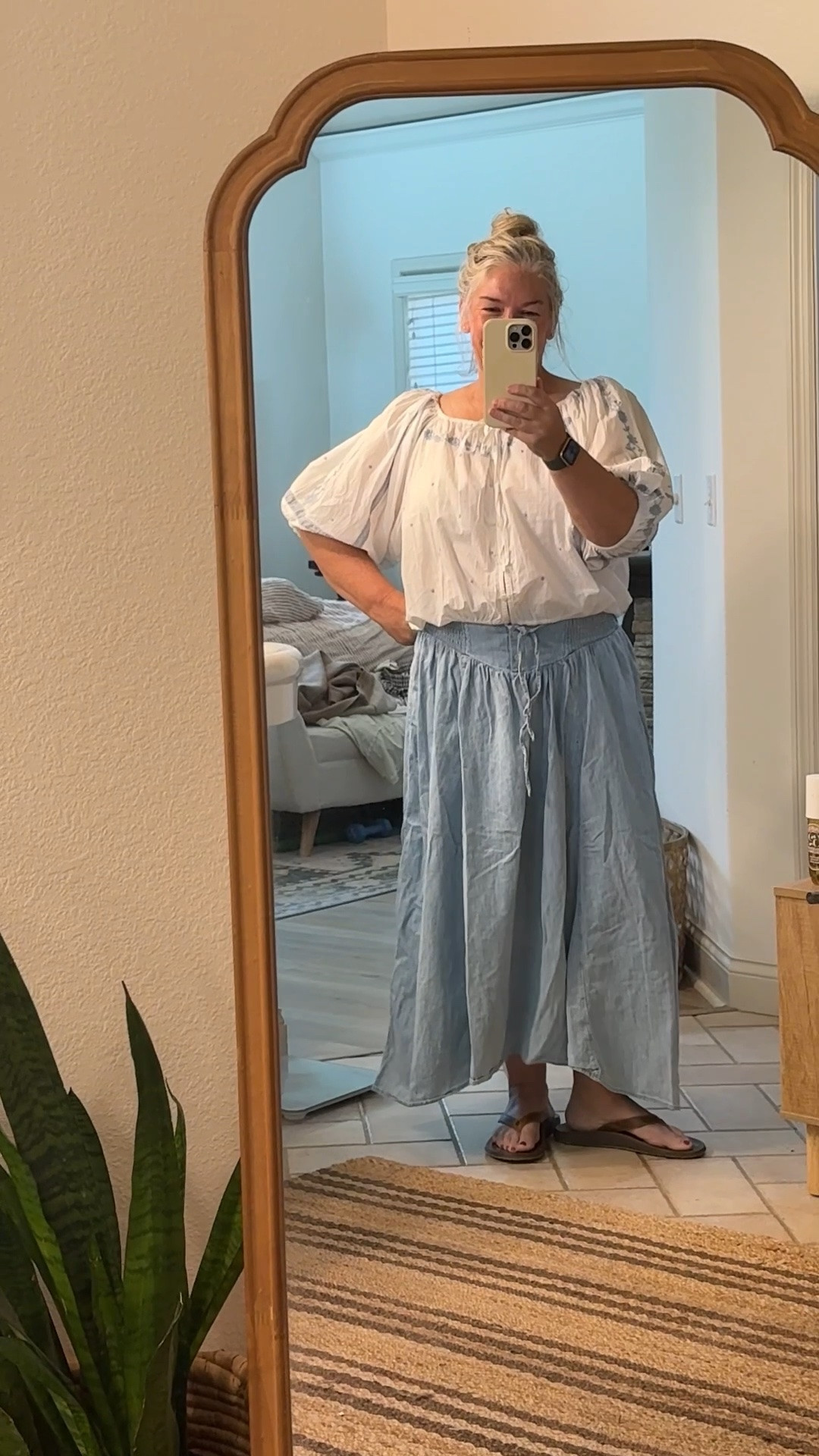 Summer outfits being made! Skirt is older blouse is from @SEZANE !! #summeroutfit2026 #datenightoutfit

#LTKSeasonal #LTKMothersDay #LTKootd