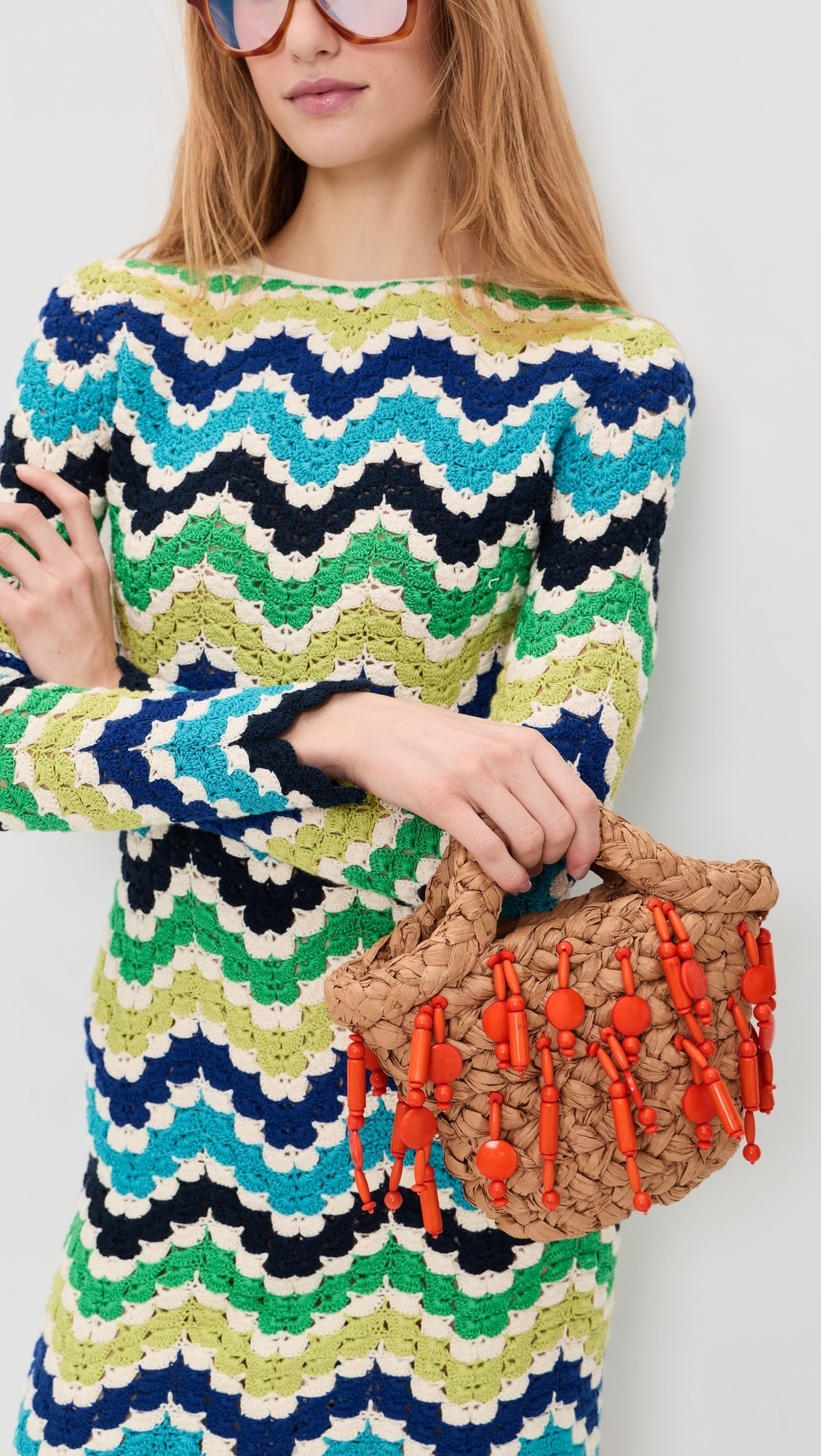 Mini Beaded Mercado Tote | Shopbop