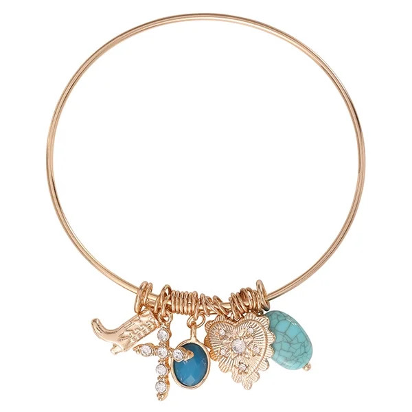 Jessica Simpson Women's Western Charm Bracelet | Walmart (US)