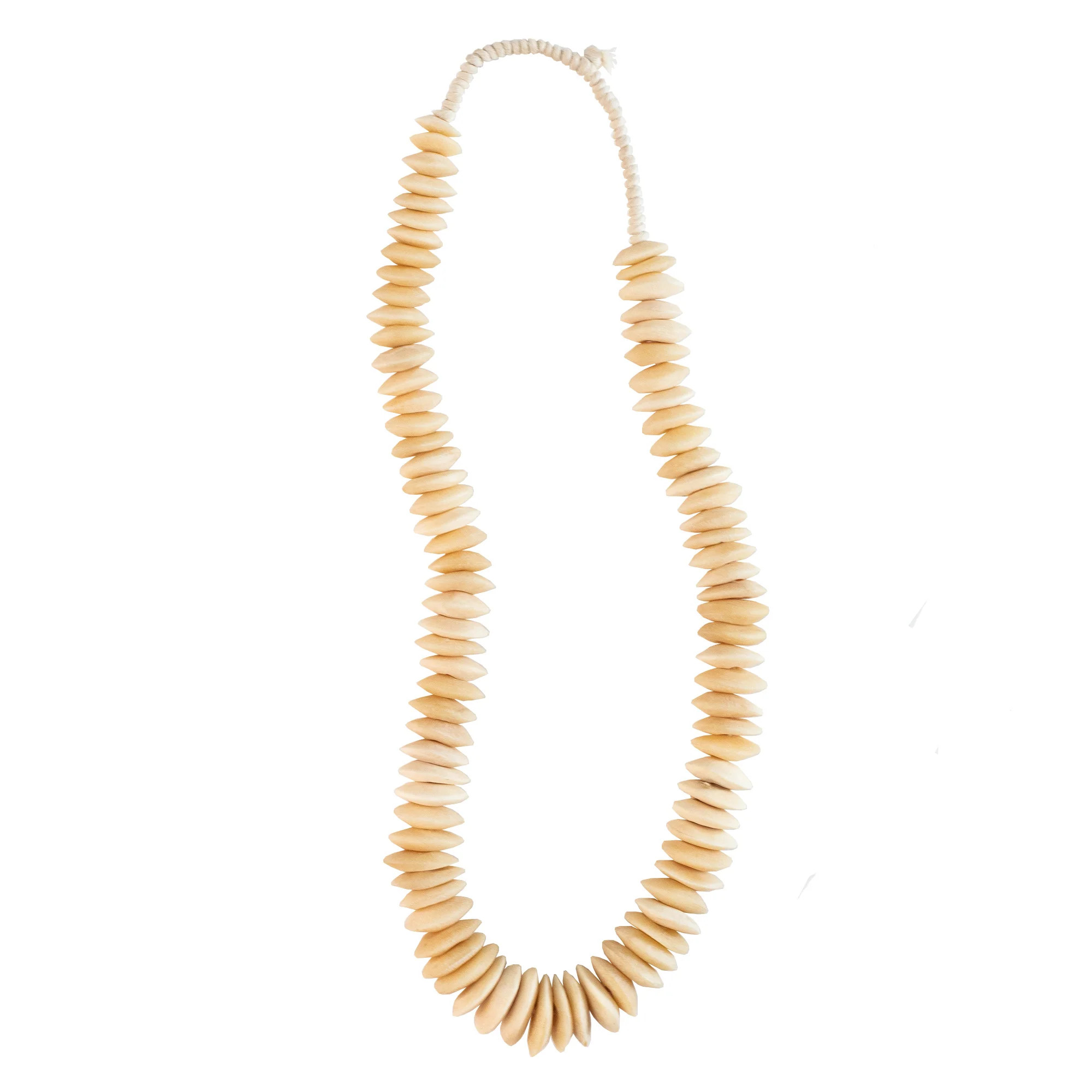 African Beads - Ivory | The Vintage Rug Shop