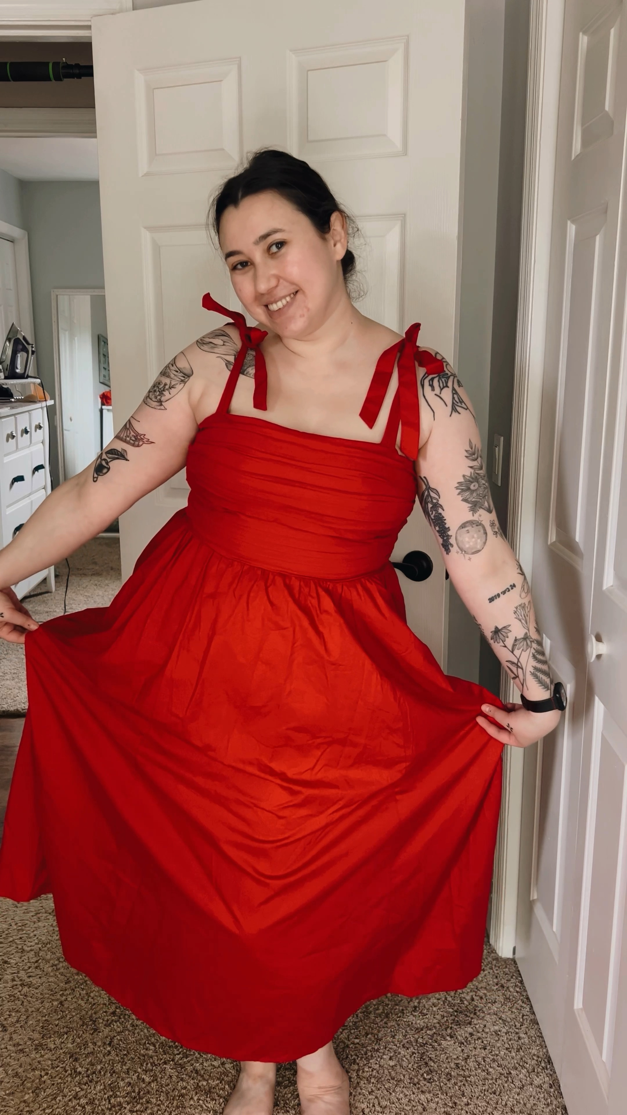 Gorgeous summer dress and jean shorts for plus size girls #summertofall 

#LTKSeasonal #LTKFindsUnder100 #LTKPlusSize