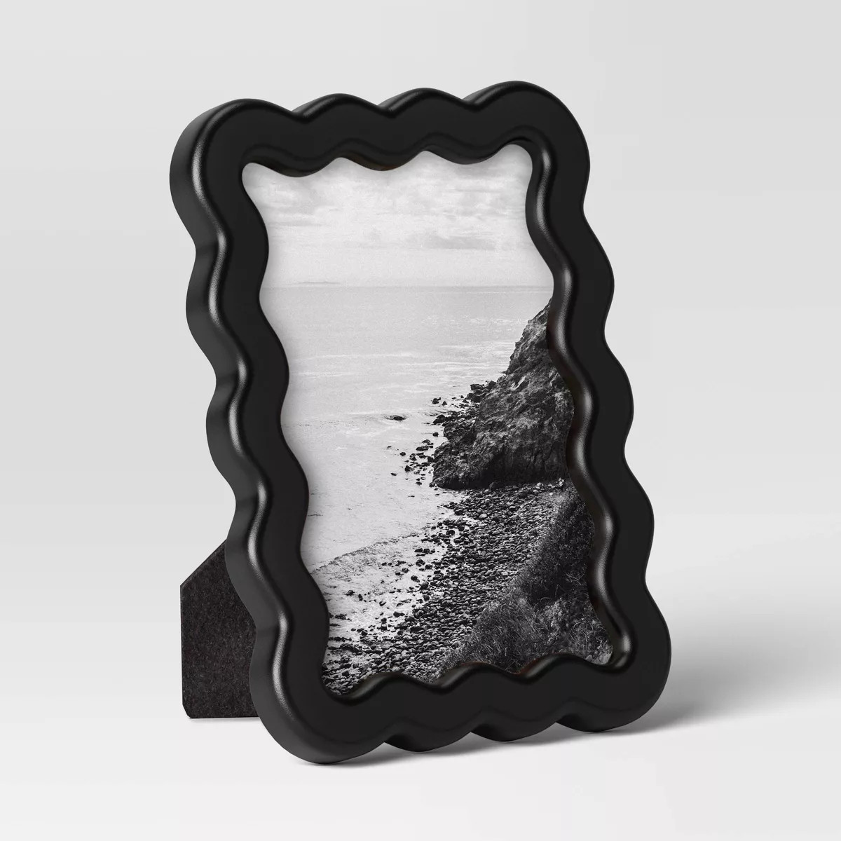 Wavy Shape Picture Frame Black - Room Essentials™ | Target