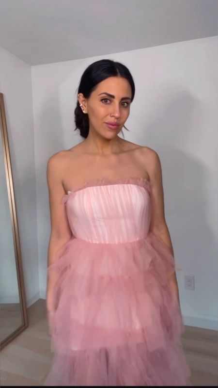 The PERFECT pink tulle gown dress…. If you have a February wedding or a special event for valentines or valentines this dress is BEAUTIFUL. TTS wearing a small #pinkdresses #pinkwedding #pinkgowns #pinkmaxidress #revolve

#LTKwedding #LTKFind #LTKeurope