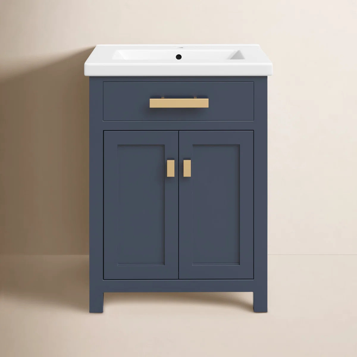 Caitlyn 24'' Single Bathroom Vanity with Ceramic Top | Wayfair North America