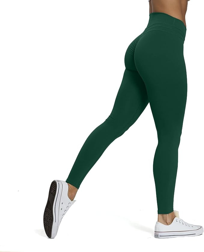 Aoxjox High Waisted Workout Leggings for Women Scrunch Tummy Control Luna Buttery Soft Yoga Pants... | Amazon (US)