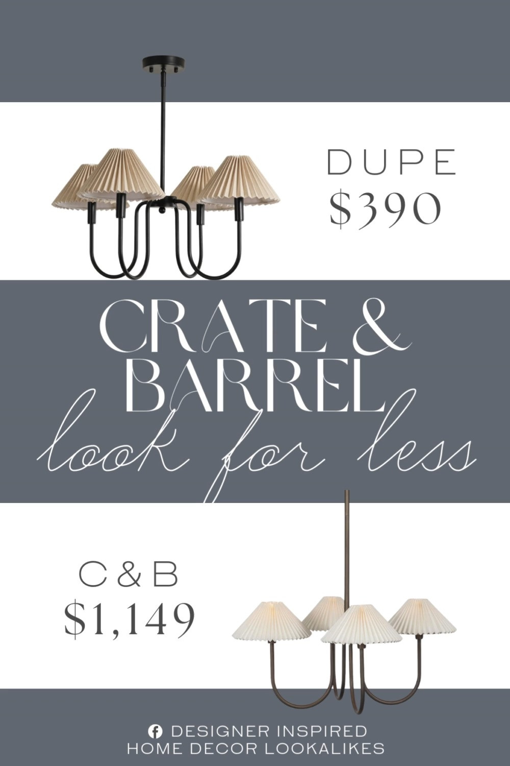 Inspired by Crate & Barrel Chandelier Light. Classic Drum Chandelier. Pleated Drum Pendant. Classic Drum Chandelier. Elegant Ceiling Light. Decorative Ceiling Light. Dining Room Pendant. Stylish Lighting Solution. Statement Light Fixture. 

Home more affordable option find copy cat similar look for less budget friendly affordable cheap cheaper beautiful pretty. Clearance sale coupon code discount code promo code luxury lookalike look a like Inspo inspiration inspired by idea ideas Love like these? I share multiple every day in my FB group.
#crateandbarrelinspired #chandelier #pendantlight #modernlighting #homelighting #stylishlighting #drumchandelier #accentlighting #lightfixtures 

 #LTKHome