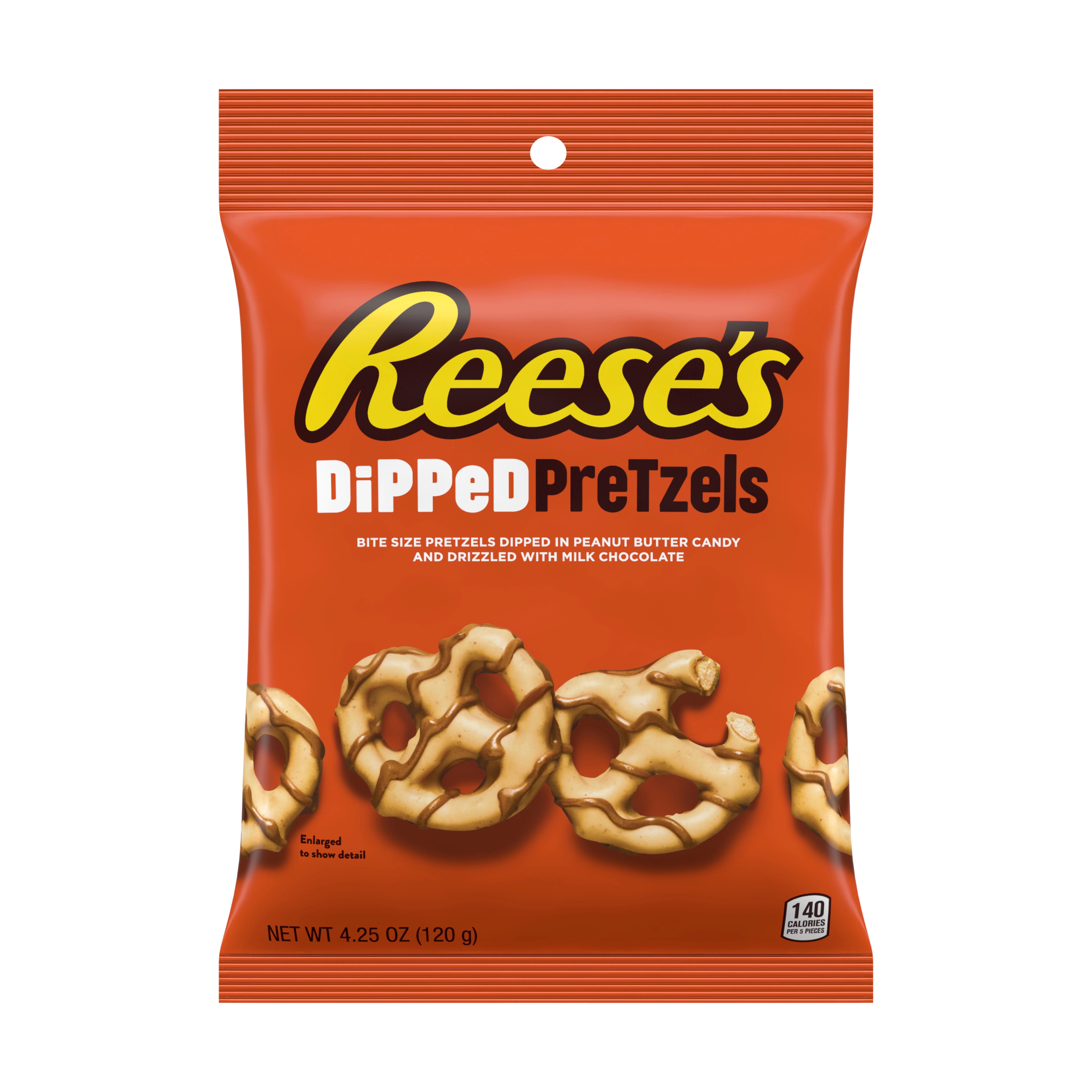 Reese's, Peanut Butter Dipped Pretzels, 4.25 Oz - Walmart.com | Walmart (US)