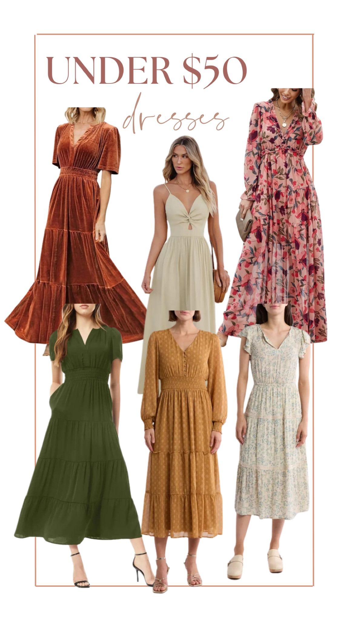 Under $50 dresses