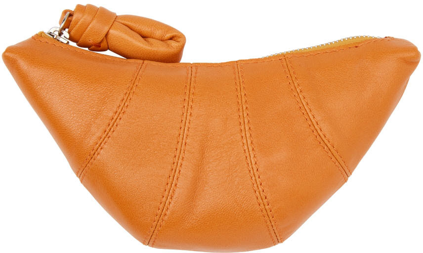 Orange Croissant Coin Purse | SSENSE