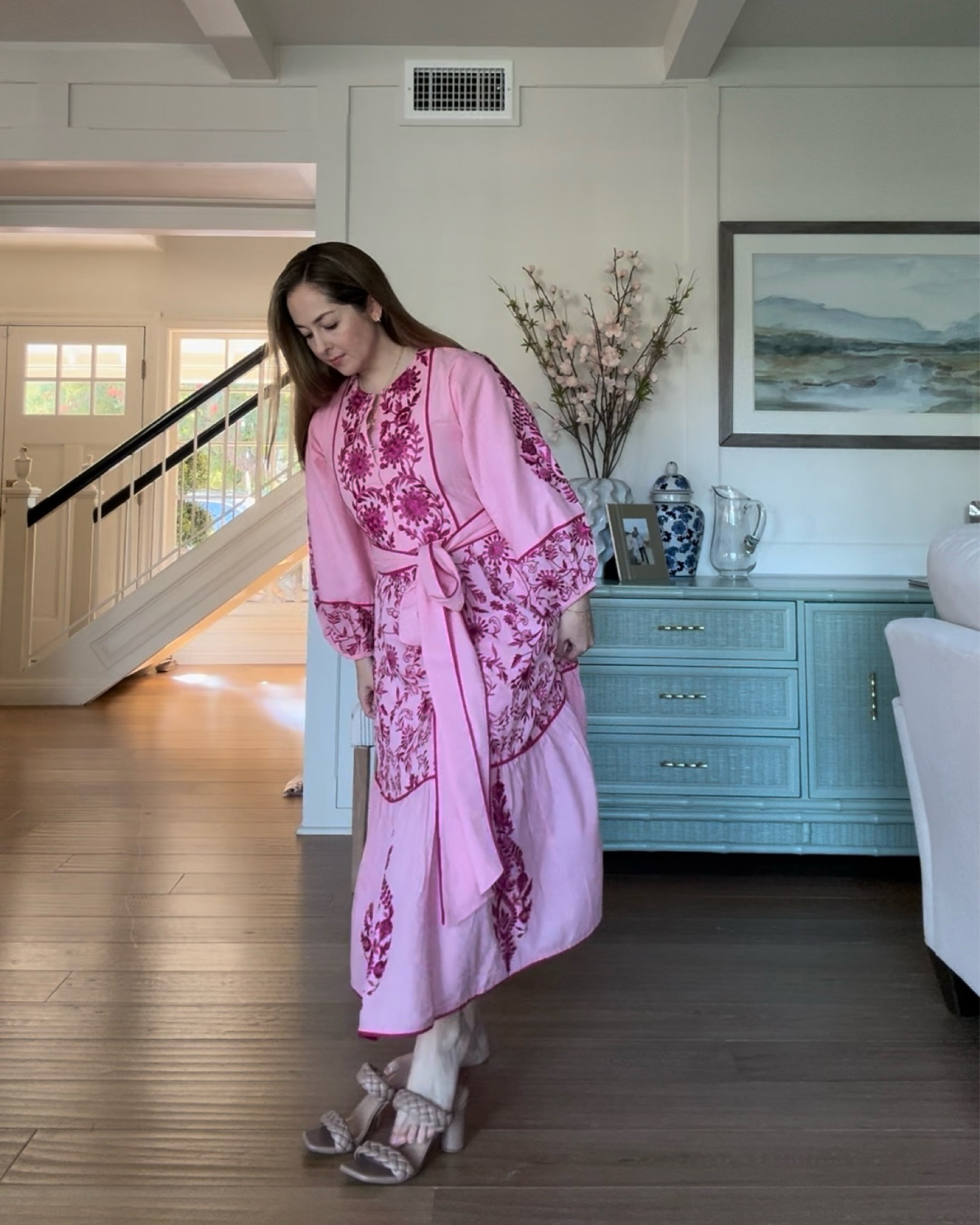 Love this Sue Sartor Flounce dress in pink and red. Perfect for Valentine’s Day! Paired with my favorite, comfortable Target heels. 

#LTKSeasonal #LTKshoecrush #LTKstyletip