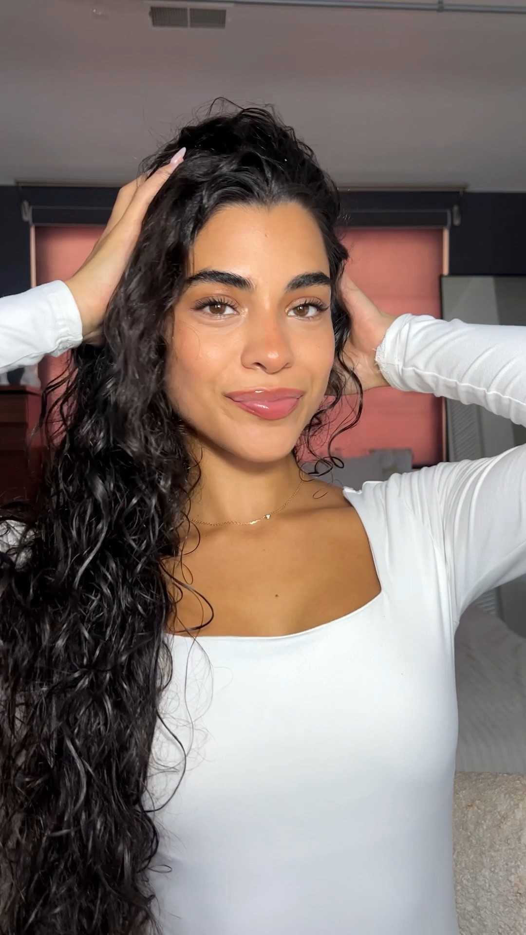 simple hair & makeup 💗