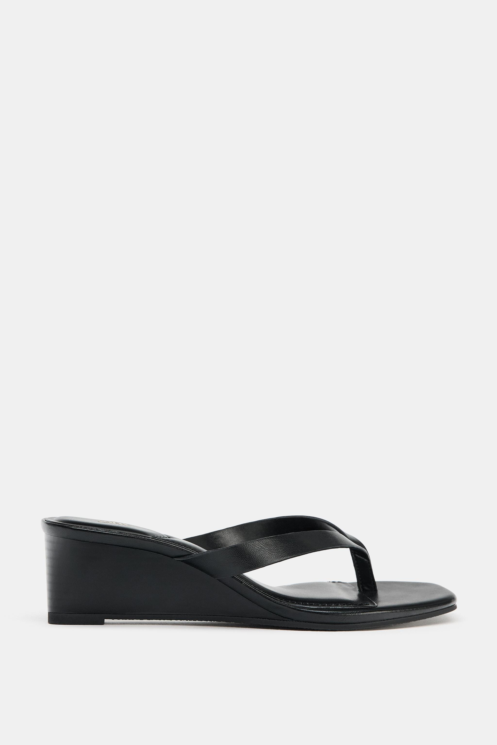 WEDGE HEELED SANDALS | Zara UK