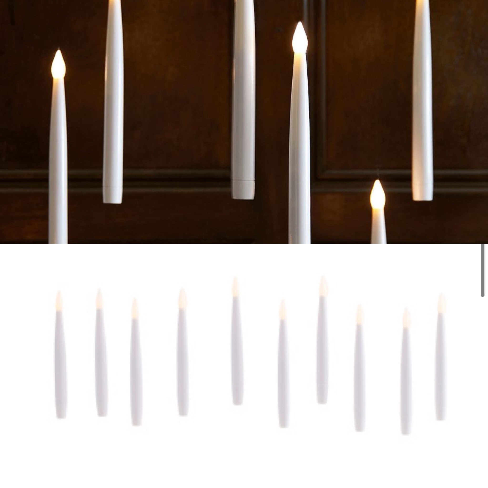 One of these is $149 and the other is $14.99. 😱 Floating candles for spooky season and this save option will sell out.  🏃🏻‍♀️ 

#LTKSeasonal #LTKHome #LTKFindsUnder50