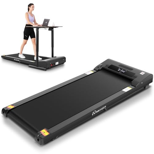ANCHEER Walking Pad Under Desk Treadmill, 3 in 1 Portable Folding Treadmills for Home 300 lbs Weight Capacity, 2.5HP Quiet Compact Walking Jogging Running Machine with Remote Control and LED Display | Amazon (US)