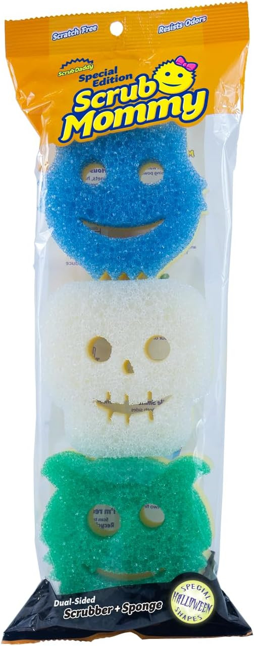 Scrub Daddy Scrub Mommy Special Edition Halloween - Scratch-Free Multipurpose Dish Sponge - BPA F... | Amazon (US)