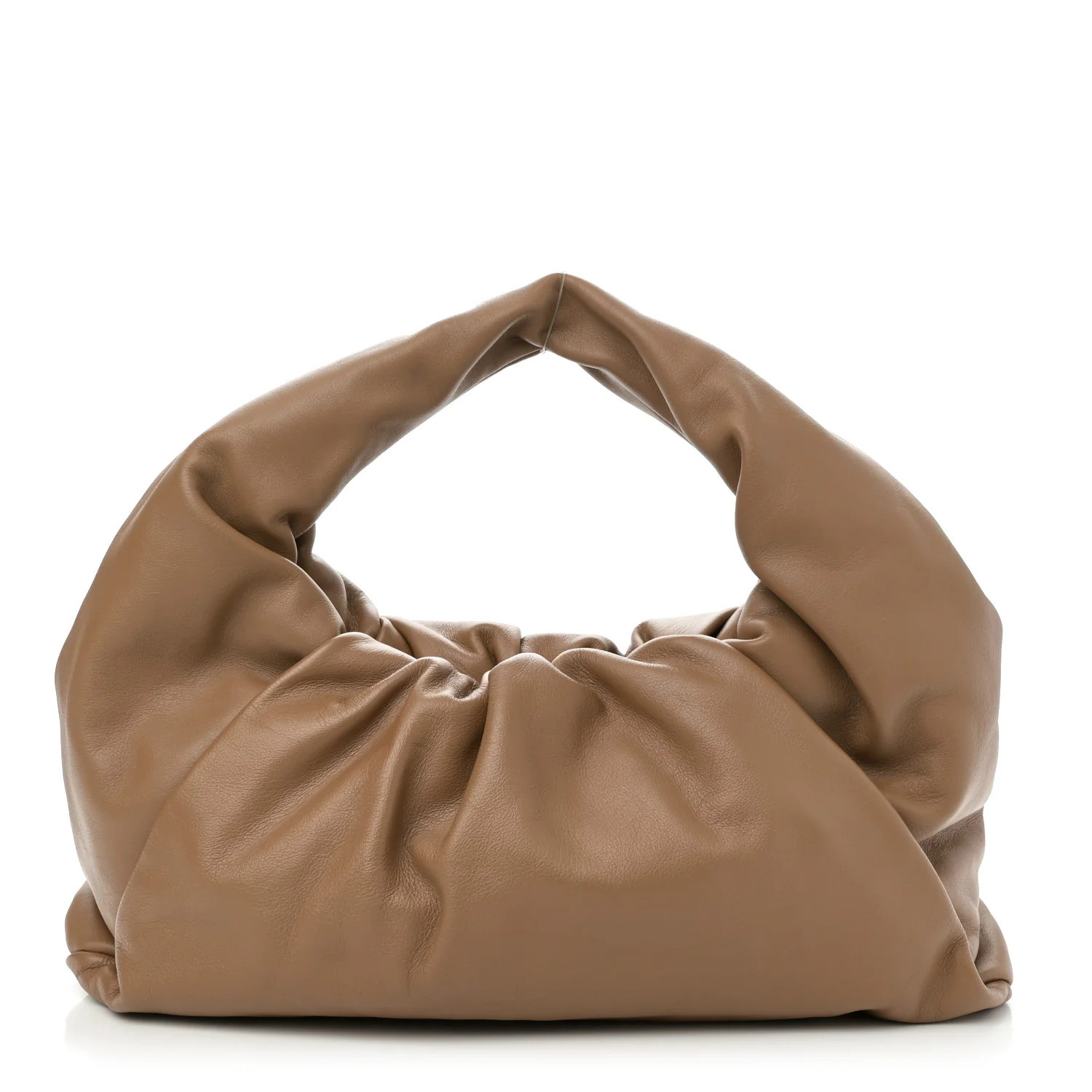 Bottega Veneta Smooth Butter Calfskin Small The Shoulder Pouch Cammello 1739432 | FASHIONPHILE (US)