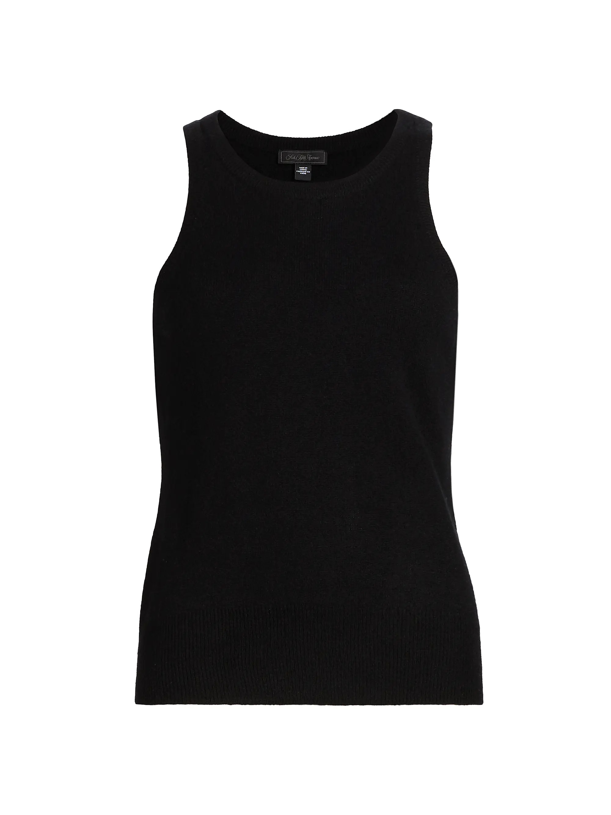 Scoopneck Cashmere Tank | Saks Fifth Avenue