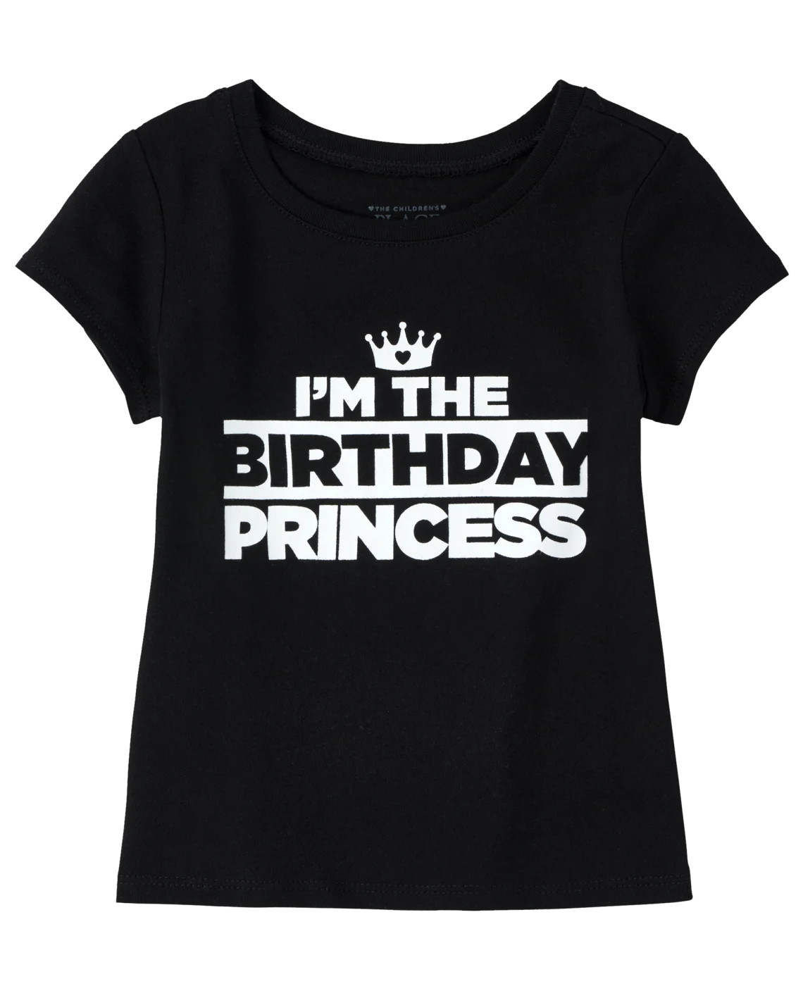 Baby And Toddler Girls Matching Family Birthday Graphic Tee - black | The Children's Place