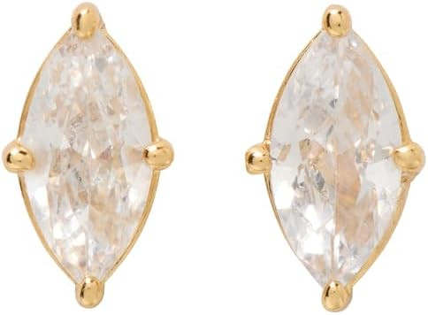 Kate Spade New York Signature Solitaire Studs | Amazon (US)