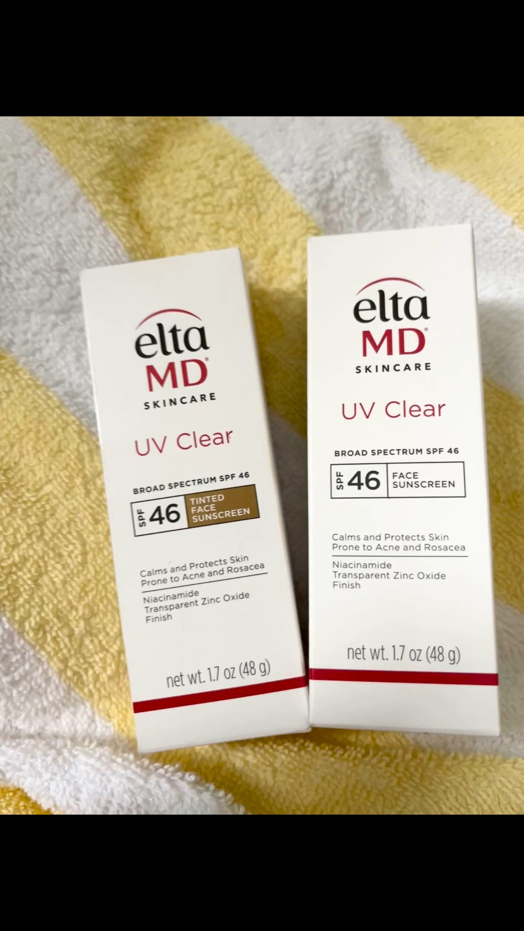 ☀️ Daily SPF is non-negotiable! My go-to is the EltaMD UV Clear Broad-Spectrum SPF 46, and I have both the tinted and regular versions so I can switch depending on the look I want.

✨ Tinted sunscreen – perfect for no-makeup days with lightweight coverage that evens skin tone.
✨ Regular sunscreen – invisible protection that layers beautifully under makeup.

This dermatologist-recommended sunscreen is a must-have for acne-prone, sensitive, and everyday skin types. It helps protect against sun damage, hyperpigmentation, and premature aging while feeling weightless on the skin.

☀️ Add this to your skincare routine essentials – trust me, it’s worth it!

👉 Tap to shop my EltaMD SPF must-haves
💬 Tell me in the comments: tinted or non-tinted?
💖 Don’t forget to like, share, and follow for more skincare finds!

#LTKSkincare #SunscreenEveryday #EltaMD #DermatologistRecommended #SPFEssential #LTKUnder50 #DailySkincareRoutine #LTKFinds

#LTKBeauty #LTKActive #LTKFindsUnder100 #LTKBeauty