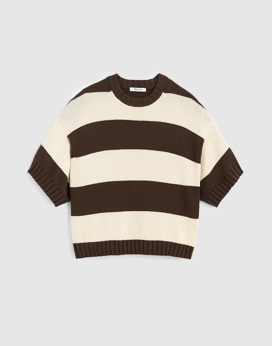 Relaxed Sweater Tee in 100% Cotton | Madewell