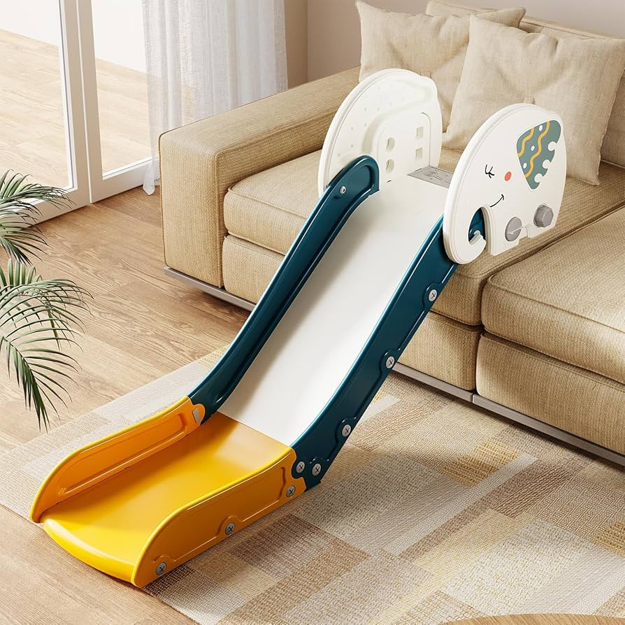 Babytronic Couch Slide for Kids – Adjustable Height Indoor Slide with Non-Slip Base for Toddler... | Amazon (US)