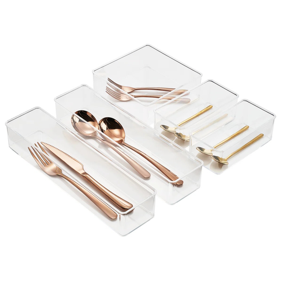Sorbus Kitchen Pantry Drawer Organizer Set - 5-Piece | Wayfair North America