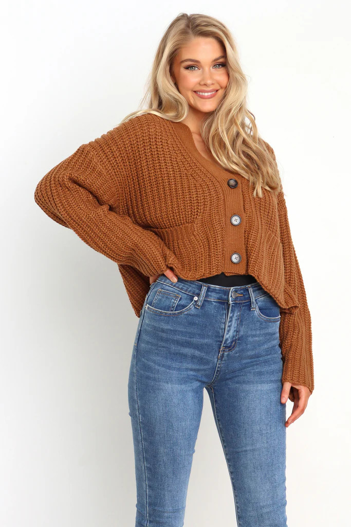 Harwood Cardigan - Tan | Petal & Pup (US)