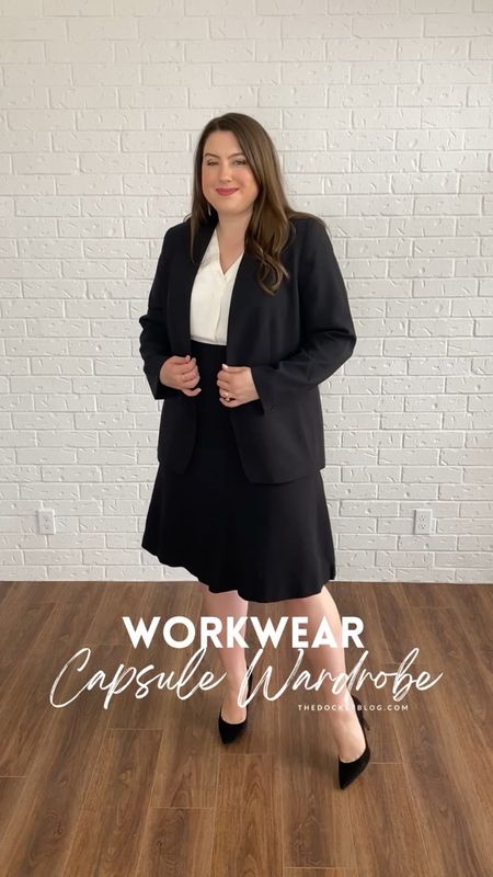 Workwear Capsule Wardrobe - check out thedocketblog.com to see how you can create over 6 MONTHS of WORK OUTFITS with only 20 pieces of clothing 

Follow for more business professional outfits, business casual outfits, smart casual outfits, and workwear outfit ideas! 


#LTKworkwear #LTKstyletip #LTKcurves