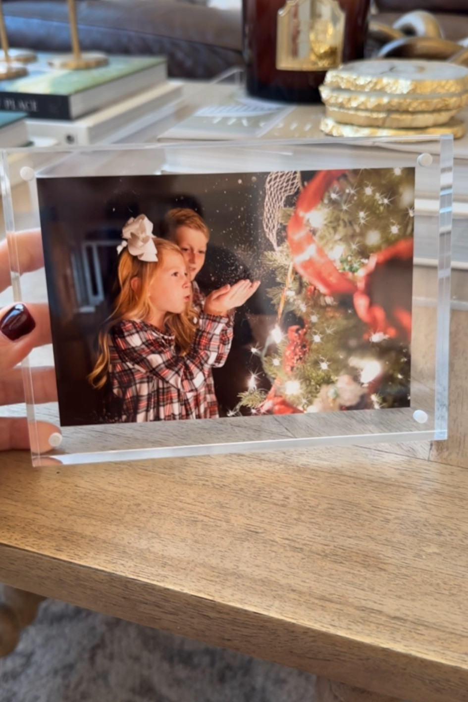 Last minute gift idea. Print out a picture from somebody’s social media page and put it in one of these beautiful clear acrylic frames.


#LTKSaleAlert #LTKGiftGuide #LTKHome