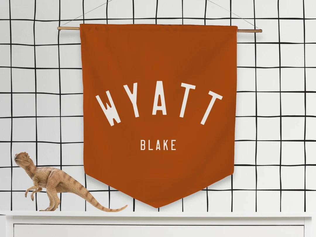 Custom Name Pennant Custom Name Sign Hanging Banner Custom - Etsy | Etsy (US)