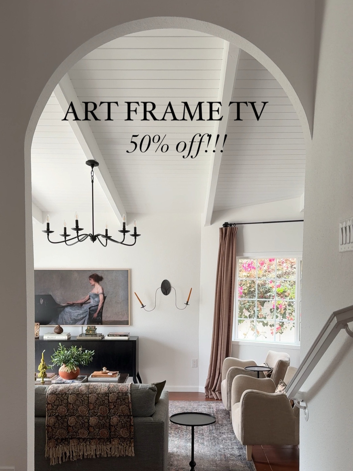 It look a like artwork but it’s a TV! I have the 65” size (I anted the 55” but the Mister wanted a 65”!) #nxtframetv #frametv #tclnxtframe

#LTKHome