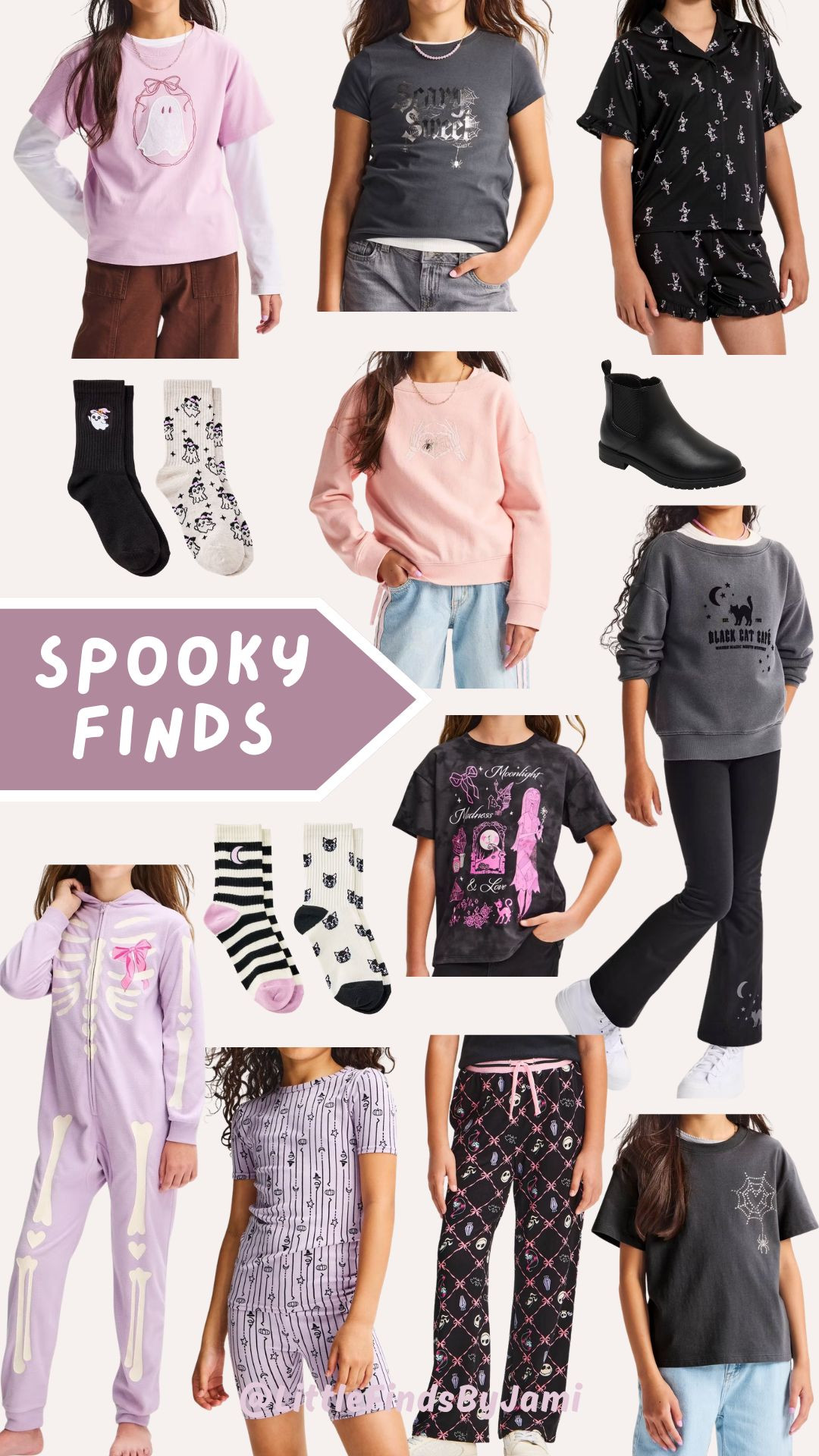 Girls halloween finds at Target. Pajamas. Tshirts. Sweat sets. Spooky cute October. Ghost. Fun. Fall favorites. Girl mom. Tween. Teen. Little girl

#LTKmomlife #LTKTravel #LTKKids