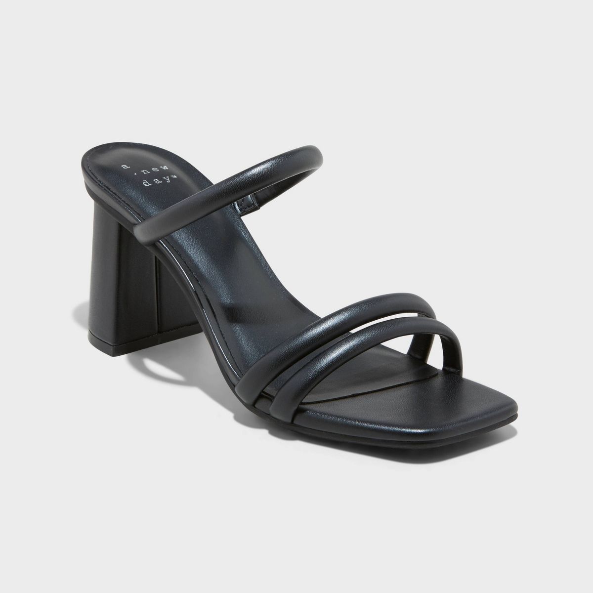 Women's Stacy Mule Heels - A New Day™ Black 7 | Target