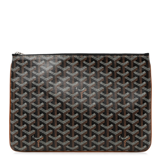 Goyardine Senat Pochette MM Black | FASHIONPHILE (US)