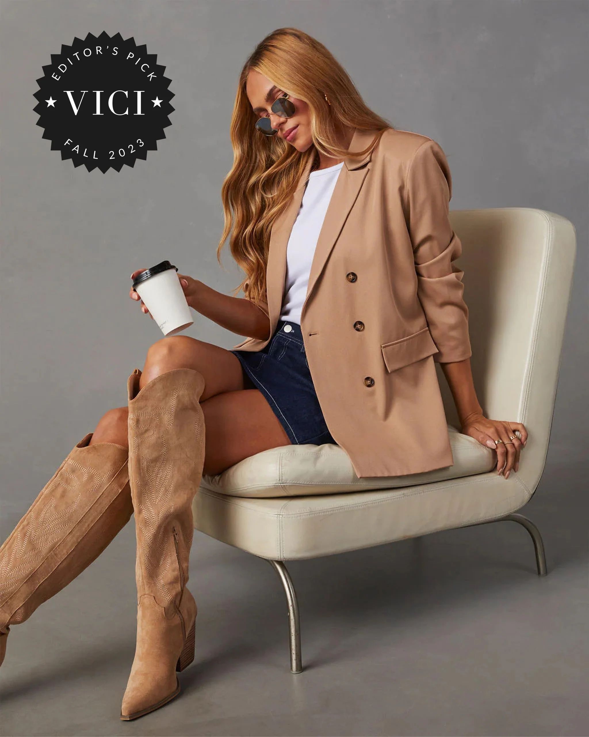 Lira Oversized Boyfriend Blazer | VICI Collection