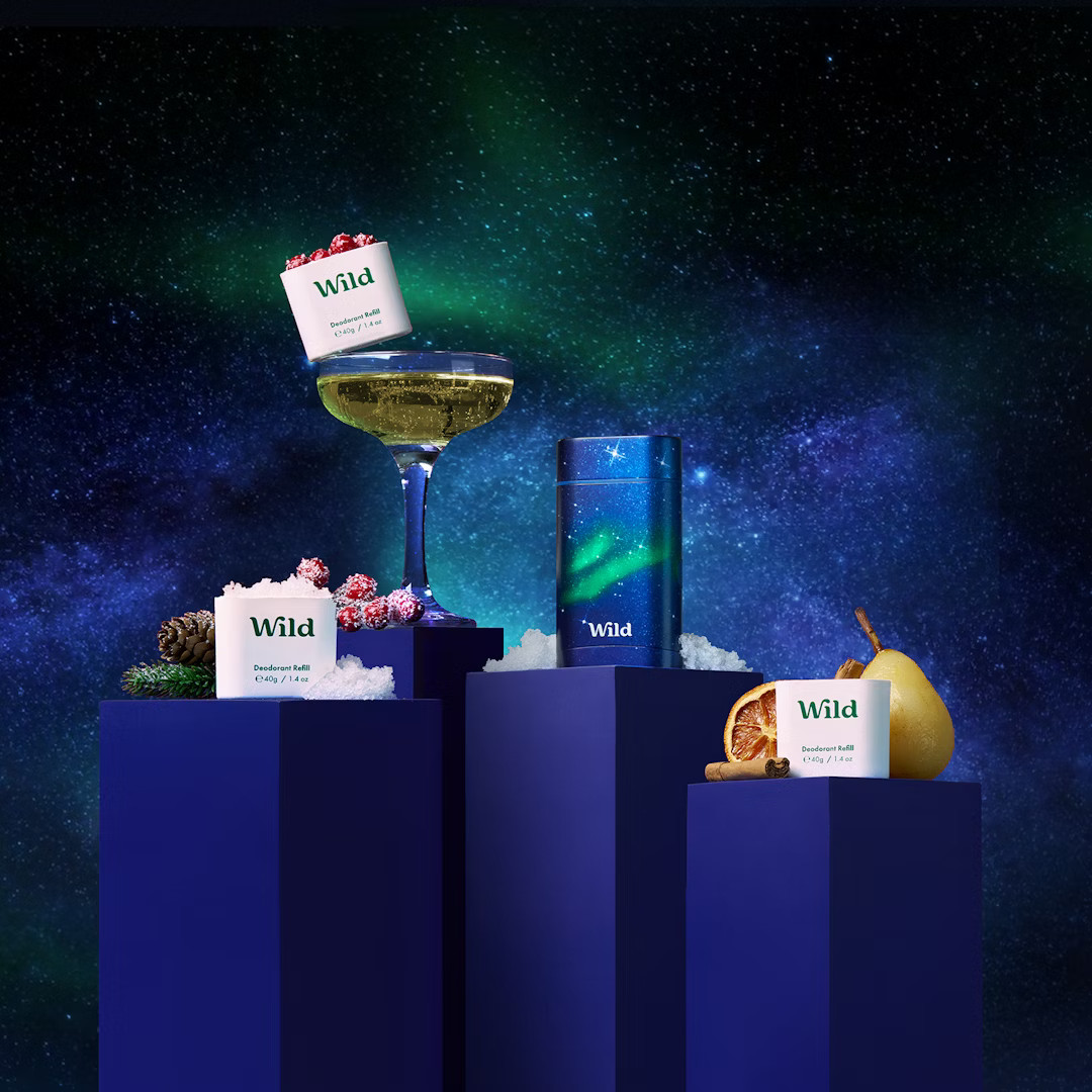 Weihnachtstrio Starterset | Wild Natural Deodorant