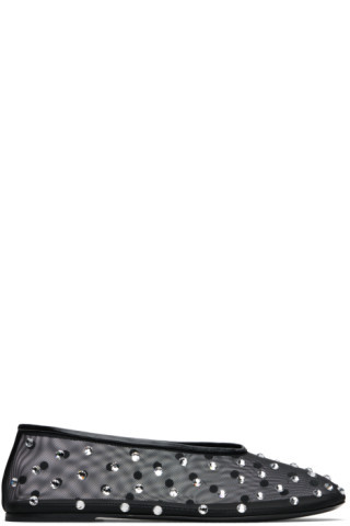 Black 'The Marcy' Ballerina Flats | SSENSE