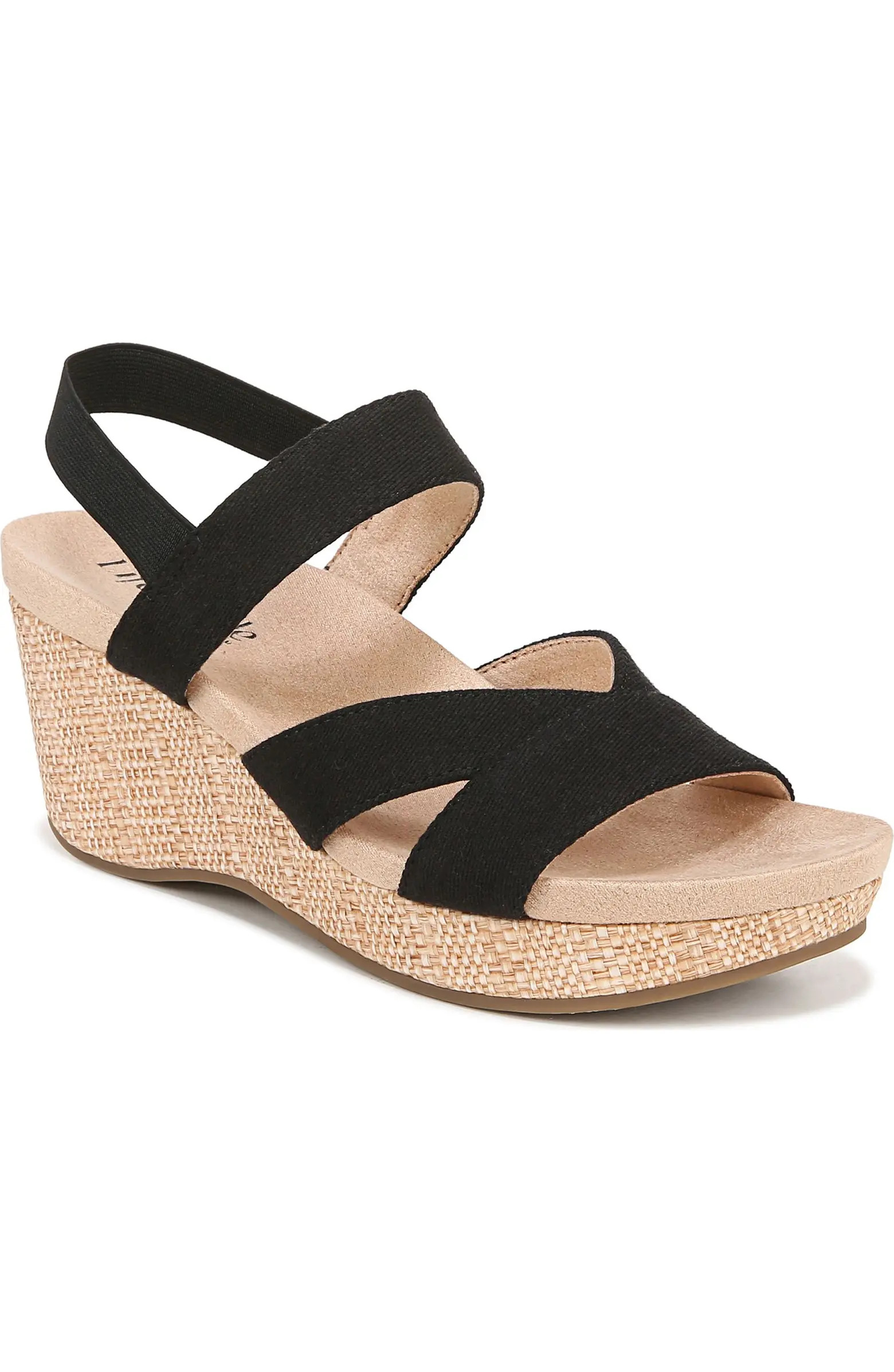 Danita Slingback Platform Wedge Sandal (Women) | Nordstrom