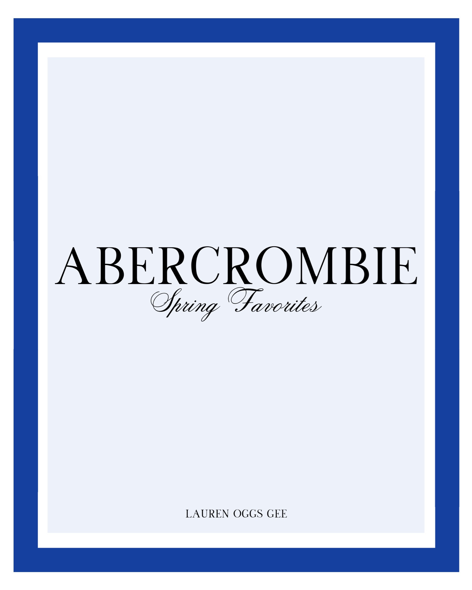 Spring fashion finds you need to see! 

I pulled together some stunning Abercrombie pieces that are perfect for anything on your calendar—whether you’re keeping it casual, heading to work, grabbing dinner with the girls, or just enjoying a weekend out. 

These looks are versatile, easy to wear, and total staples for the season. 💛 Trust me, you’ll want these in your spring lineup! 

#AbercrombieSpring 
#EverydayFashion
#outfitinspiration 
#affordablefashion 
#outfitinspo
#laurenoggsgee
#over50style 
#lookalike
#shopltk
#ltkover50
#ltkover40
#lookforless
#getyourcolonoscopy


#LTKOver40 #LTKWatchNow #LTKFindsUnder100