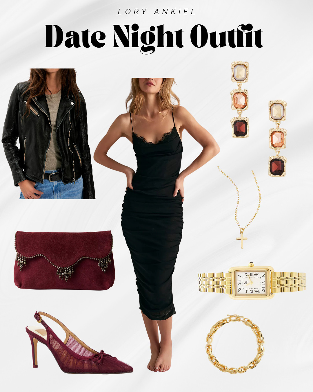 Date Night Outfit - These pieces can be worn together or separate, all so versatile! 

#datenight #littleblackdress #weddingguest 

 #LTKootd #LTKOver40 #LTKWedding