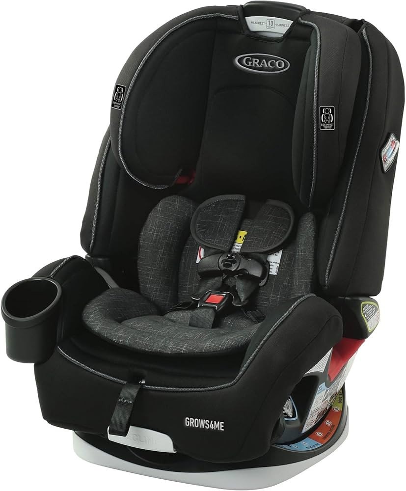 Graco Grows4Me 4-in-1 Car Seat, Convertible Infant to Toddler Car Seat and Booster, West Point De... | Amazon (US)