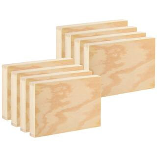 8 Pack: 12" Wooden Rectangular Plaque by Make Market® in Natural | 12" x 8.1" x 1.61" | Michaels® | Michaels Stores