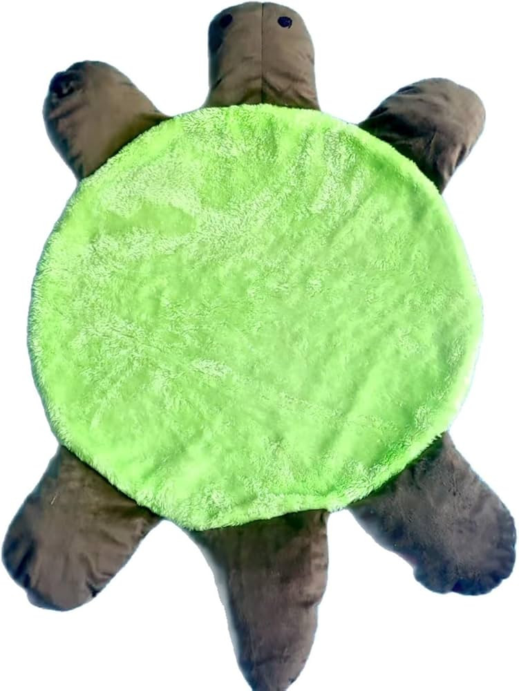 Floor Turtle Foot Mop – Cute Double-Sided Turtle-Shaped Hands-Free Floor Cleaner, Washable & Re... | Amazon (US)